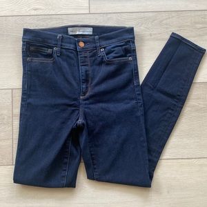 Solid wash blue denim Gap Jeans